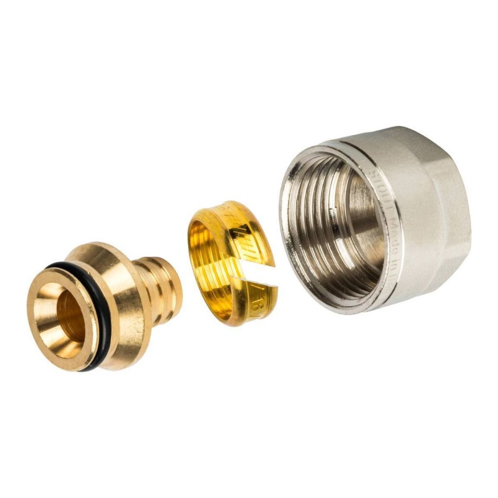ევროკონუსის ადაპტერი PEX 16x2.0 x 3/4" – STOUT