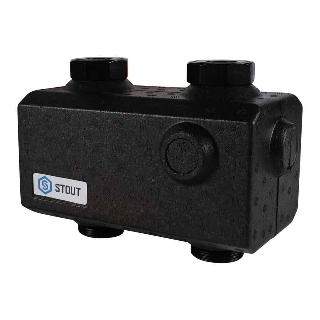ჰიდრავლიკური გამყოფი 1 1/2", ტუმბოს გარეშე – STOUT