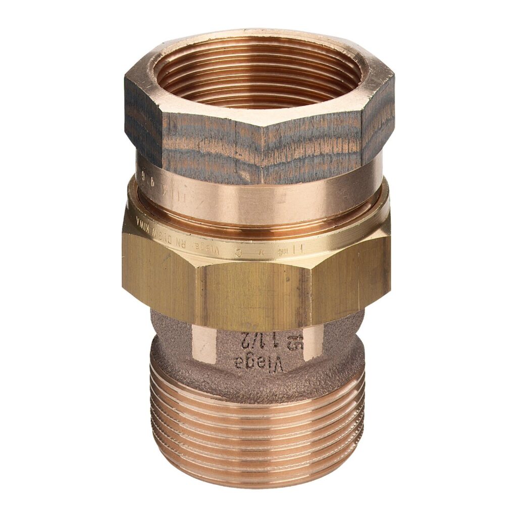 Viega ჩამხსნელი ქურო 1/2" შიდა x გარე ხრახნი