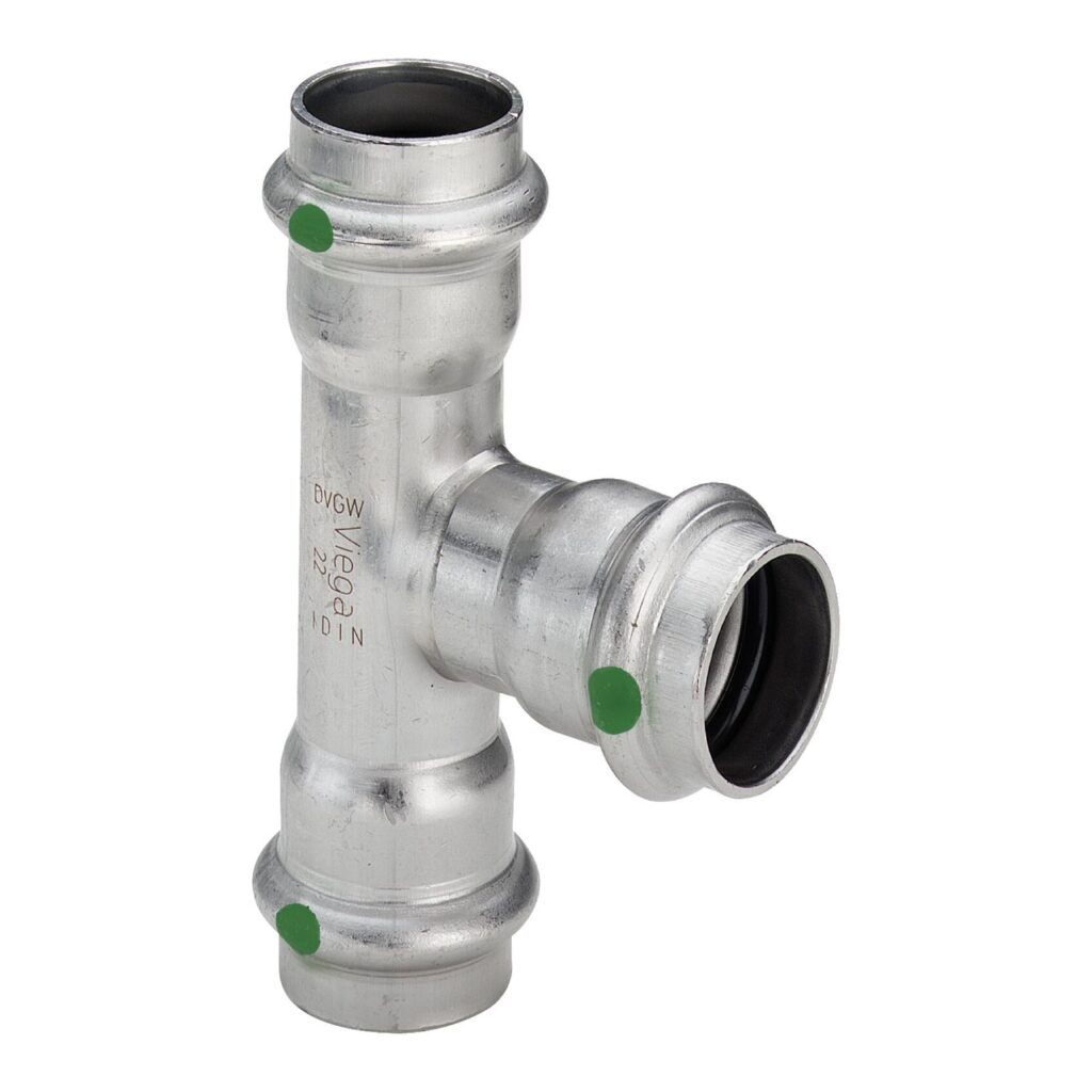 Viega Sanpress Inox საპრესი სამკაპი 15x15x15 მმ